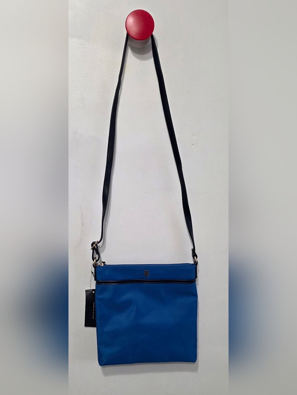 NWT Tommy Hilfiger Tessa Crossbody Bag Royal Blue Nylon 69J3368 401
